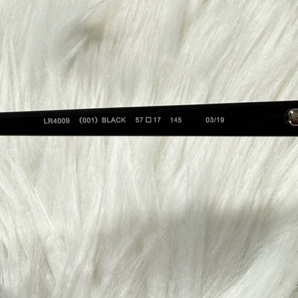 Black Rectangle Plastic Eyeglasses Frames Eyewear… - image 7